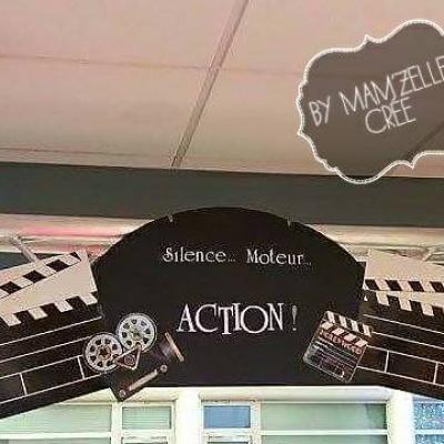 Décor cinéma Mam'zelle crée