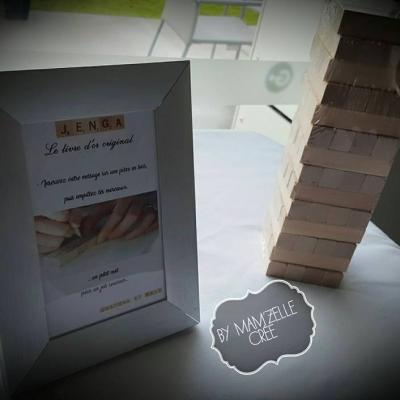 livre d'or jeux jenga mam'zelle crée